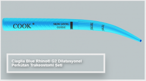 Ciaglia Blue Rhino G2 Perkutan Trakeostomi Kanulsuz introdusor Seti